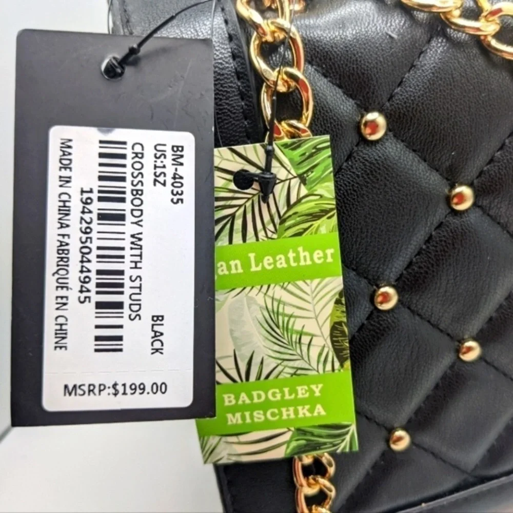 Badgley Mischka Quilted Handbag & Phone Case Set - Picture 9 of 14